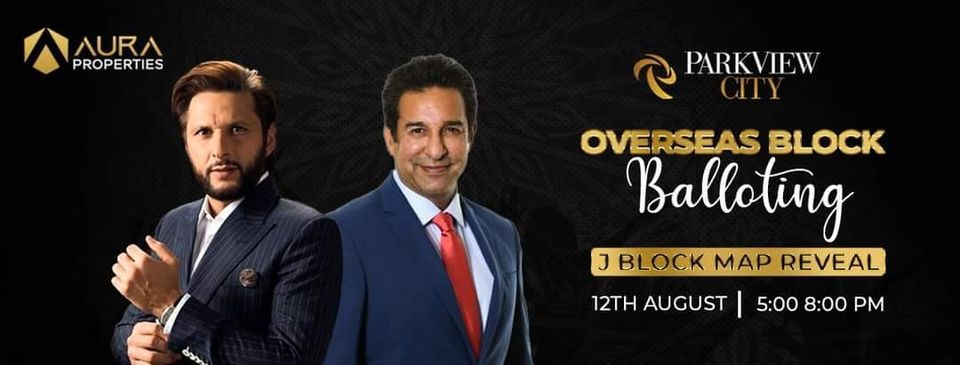 Park View City Overseas Block Balloting Park View City Islamabad 12 August Park View City Overseas Block Balloting Park View City Islamabad 12 August