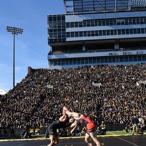 Iowa Hawkeyes at Oklahoma State Cowboys Wrestling at Gallagher Iba Arena