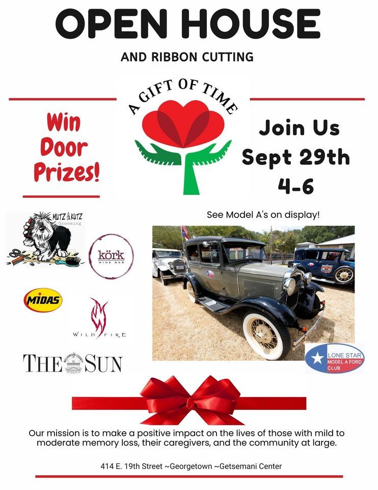 A Gift of Time Open House and Ribbon Cutting, 412 E 19th St,