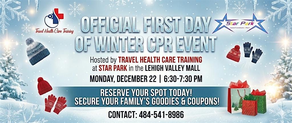 Official First Day Of Winter CPR Event, 22 December | Event in Whitehall Township | AllEvents