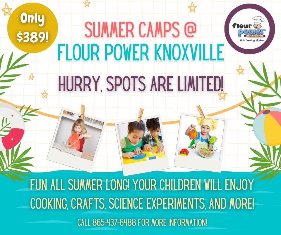 Summer Camps At Flour Power Knoxville, Flour Power Kids Cooking Studios Knoxville, TN, Oak