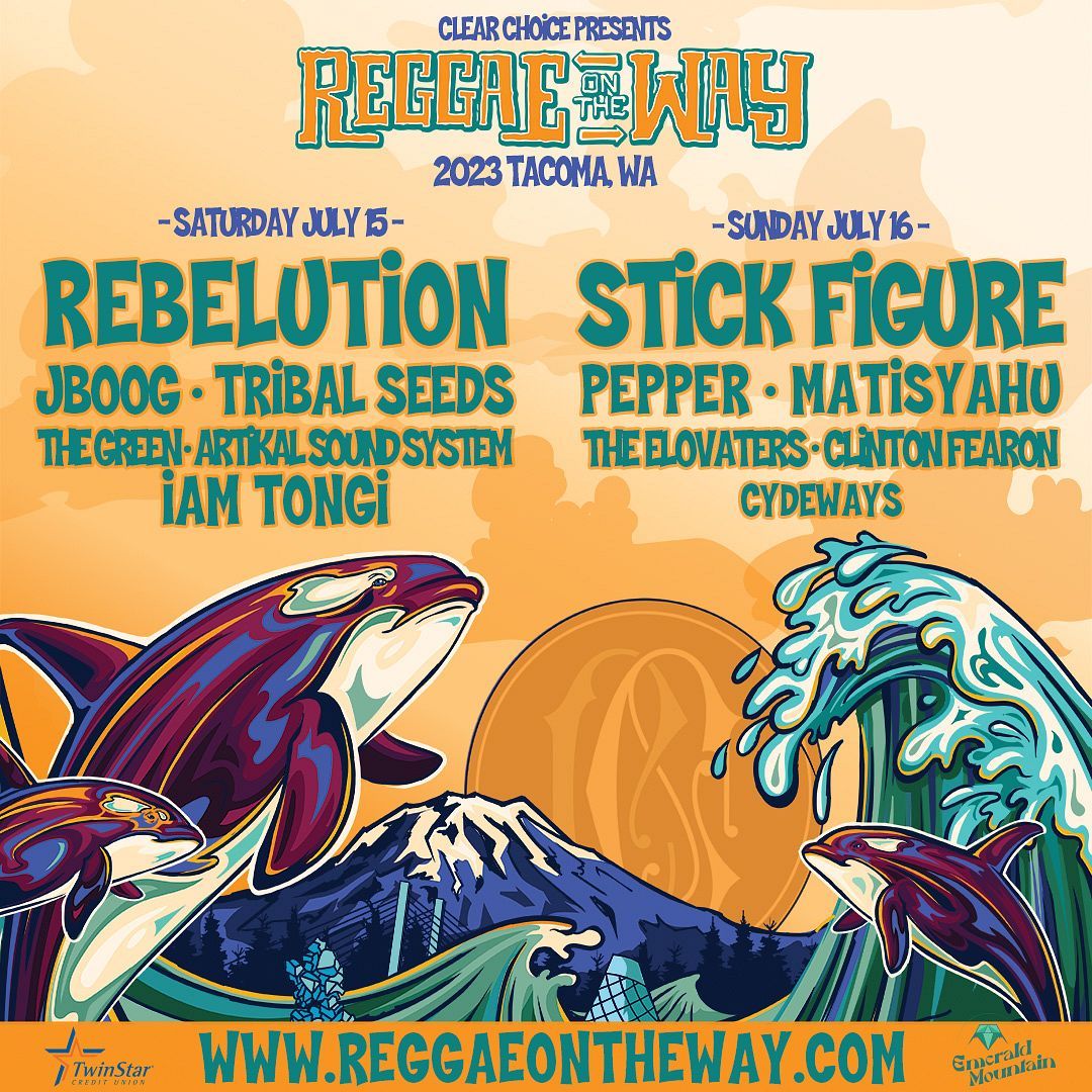 Reggae On The Way Rebelution & J Boog Saturday Pass, LeMay America