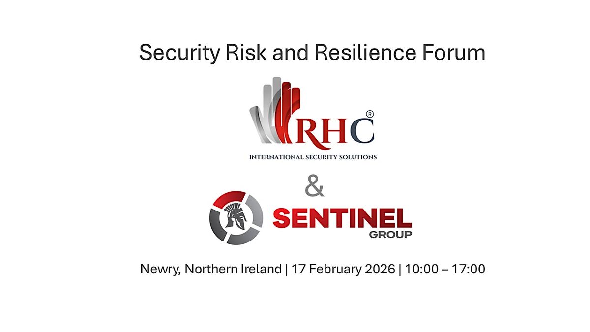 Security Risk and Resilience Forum