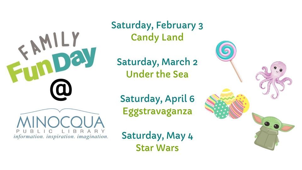 Family Fun Day, Minocqua Public Library, 6 April 2024 AllEvents.in