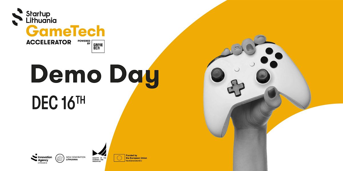 GameTech Demo Day, 16 December | Event in Vilnius | AllEvents