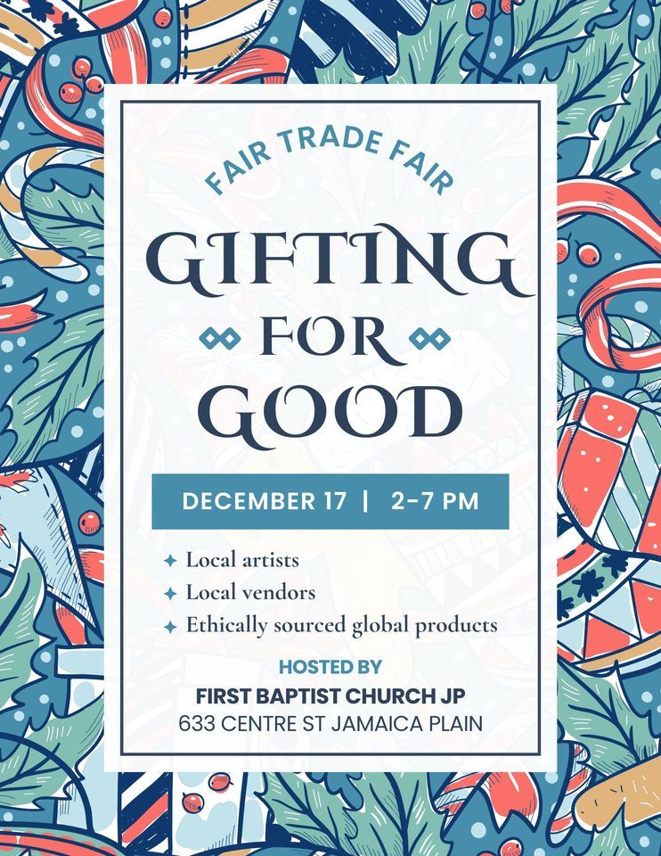 First Baptist Church in Jamaica Plains event, 633 Centre St, Jamaica