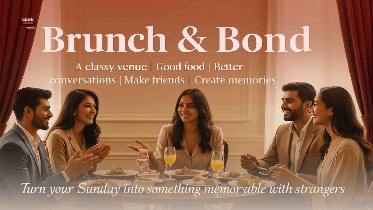 Brunch &amp; Bond – A Classy Sunday Meetup, 14 December | Event in Bangalore | AllEvents