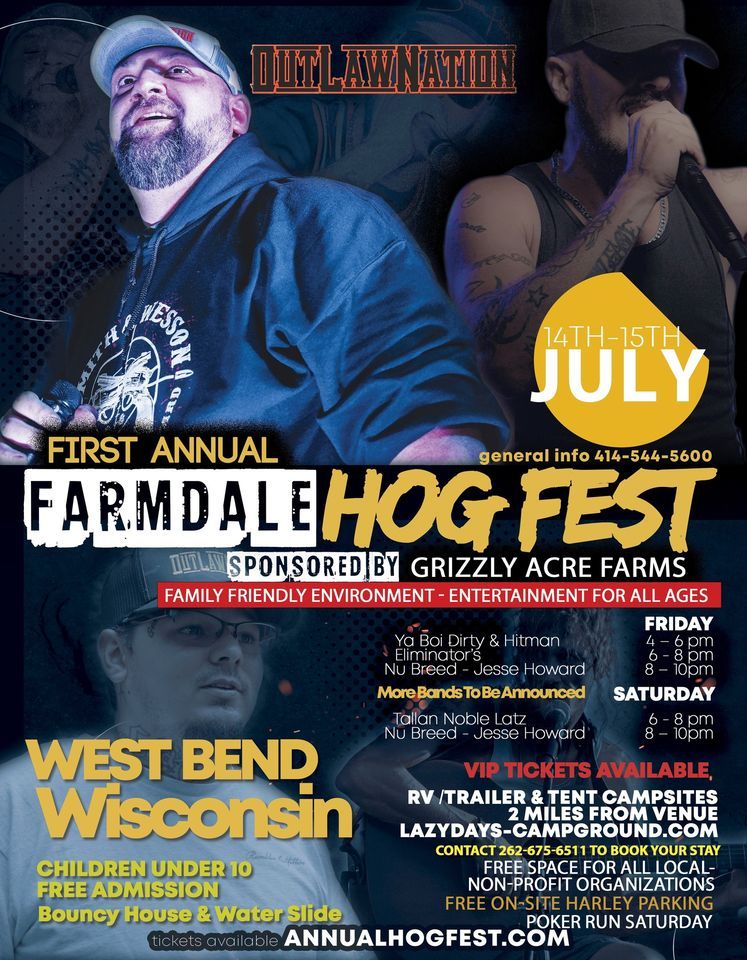 1st Annual Hog Fest Weekend, 12701 N Farmdale Rd, Mequon, WI 530972611