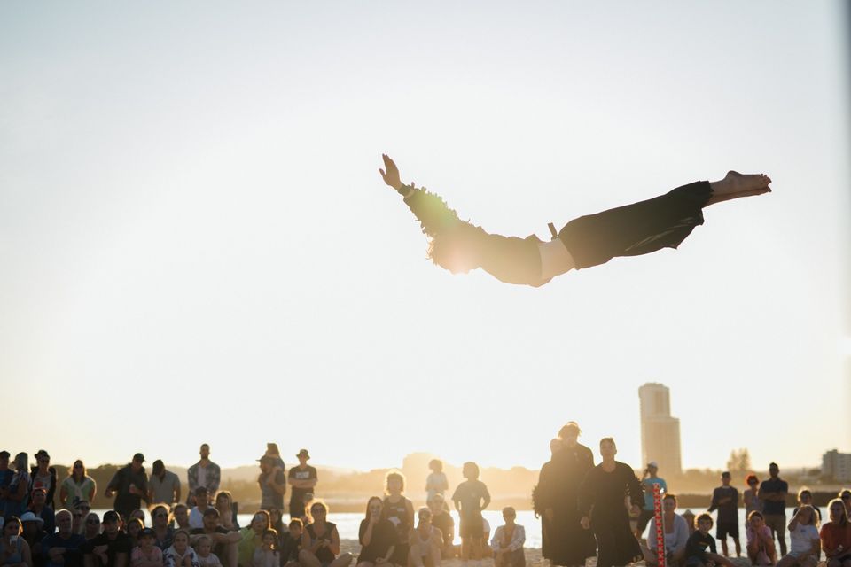Living Sculptures How the Birds Got their Colours Joondalup Festival