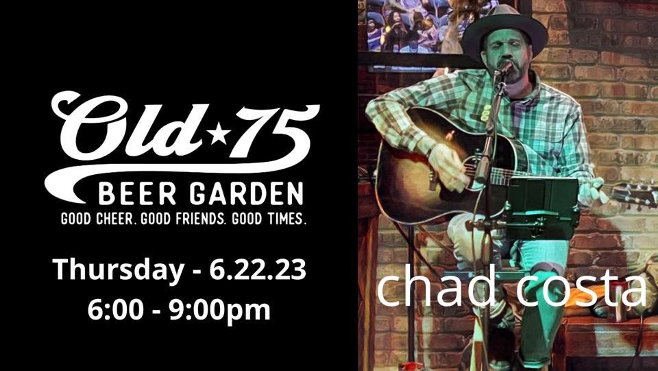 Chad Costa Old 75 Beer Garden Richardson, Old 75 Beer Garden, Leon