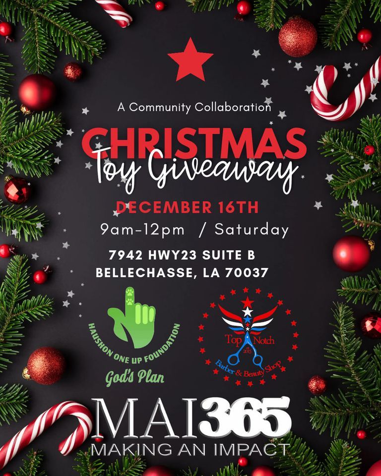 A Christmas Event , Top Notch Barber & Beauty Shop, Belle Chasse