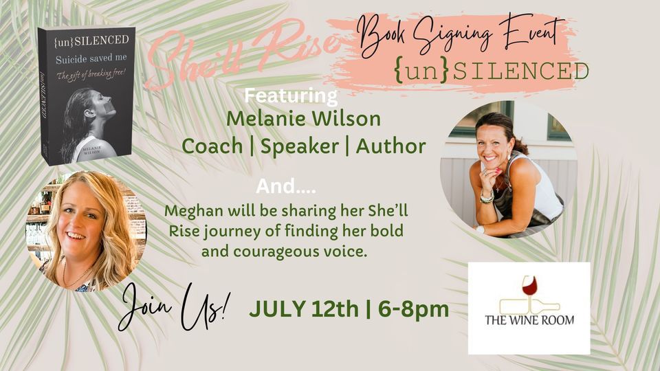 {un}SILENCED Book Signing FM, The Wine Room Fort Myers, 12 July 2023
