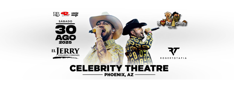 El Jerry y Roberto Tapia, 30 August | Event in Phoenix | AllEvents