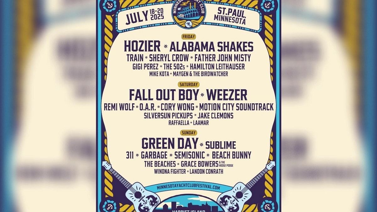 Parking Minnesota Yacht Club Festival (Saturday) with Fall Out Boy, Weezer, Remi Wolf, and more, 19 July | AllEvents