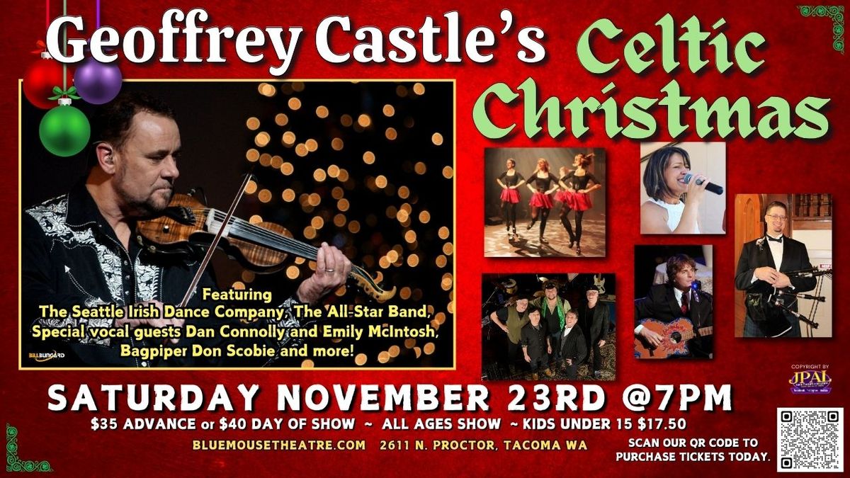 Geoffrey Castle's Celtic Christmas, 4 December | Event in Everett | AllEvents