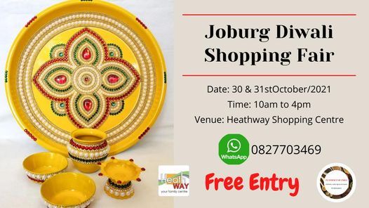 Joburg Diwali Shopping Fair Heathway Centre Rivonia October 30 To October 31 Allevents In Joburg Diwali Shopping Fair Heathway Centre Rivonia October 30 To October 31 Allevents In