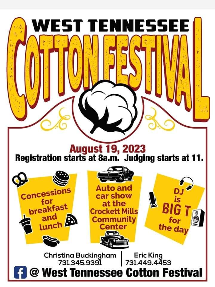 Car and Bike Show, Crockett Mills Community Center, 19 August 2023