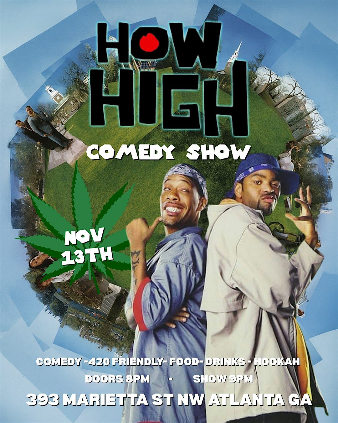 How High! Comedy Open Mic, 10 December | Event in Atlanta | AllEvents