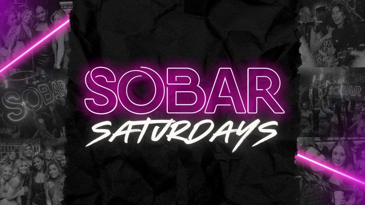 SOBAR SATURDAYS - 2 ROOMS OF RNB - HIP HOP - BASHMENT, 23 August | Event in Birmingham | AllEvents