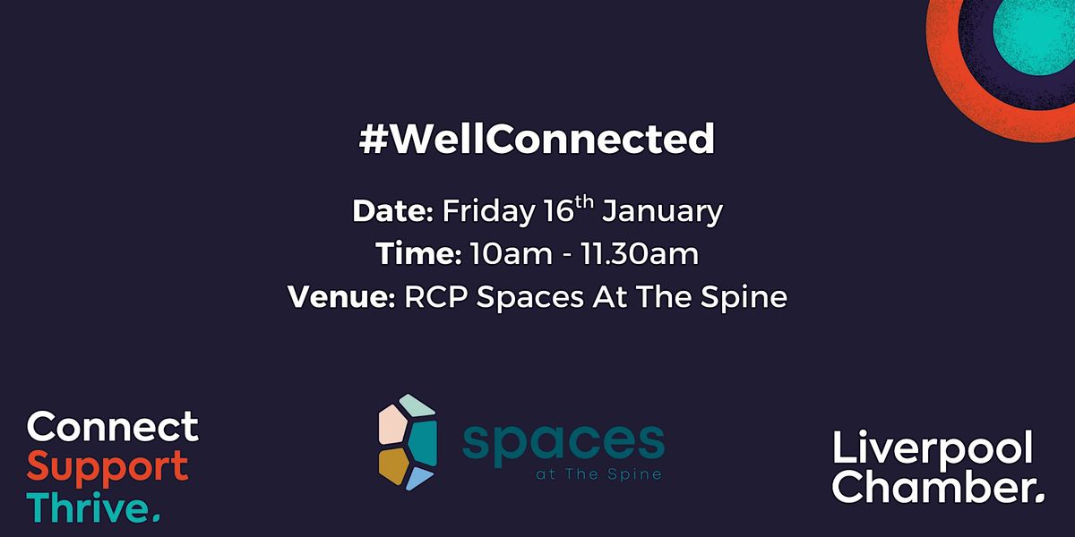 #WellConnected with Spaces at the Spine, 16 January | Event in Liverpool | AllEvents