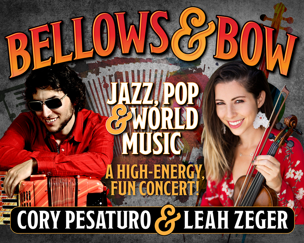 Bellows and Bow at Brauntex Performing Arts Theatre, 14 June | Event in New Braunfels | AllEvents