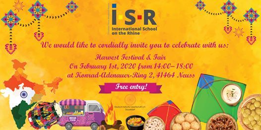 Indian Harvest Festival Fair 2020 Isr International School On The Rhine Neuss 1 February