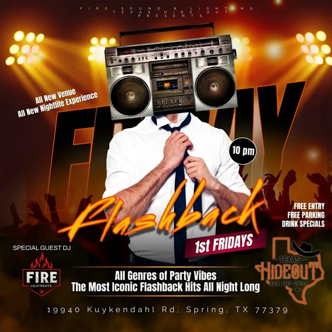 Friday Nights with DJ Fire at Texas Hideout | Event in Spring | AllEvents