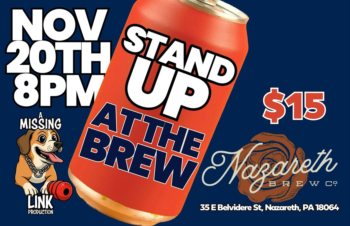 STAND UP AT THE BREW (NAZARETH BREW CO) | Event in Nazareth | AllEvents