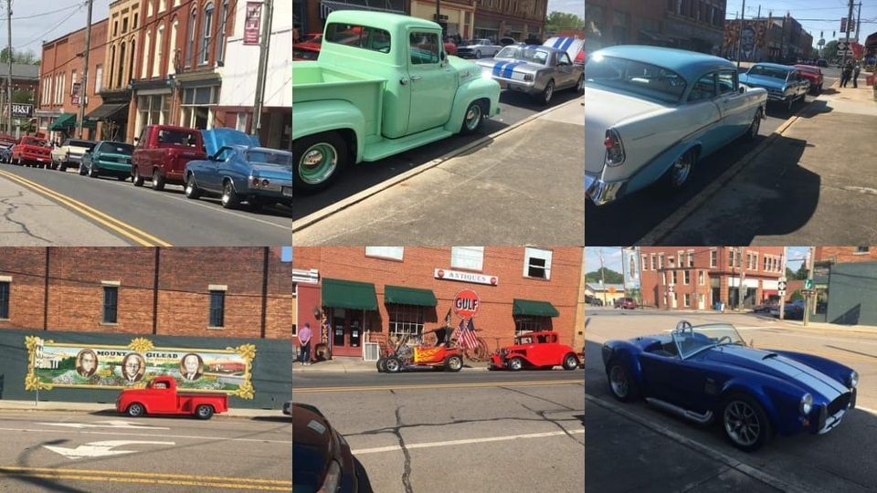 Mt Gilead Cruisein (First Sundays), Mt. Gilead NC, Mount Gilead, May 7