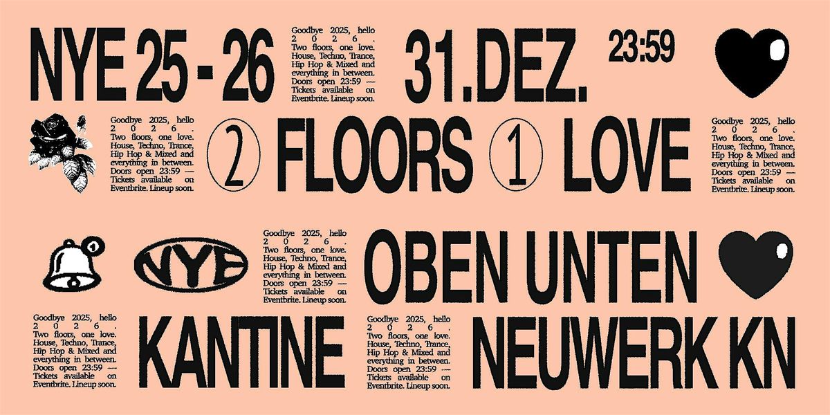 The New Year's Eve party at Kantine and Neuwerk, 31 December | Event in Konstanz | AllEvents