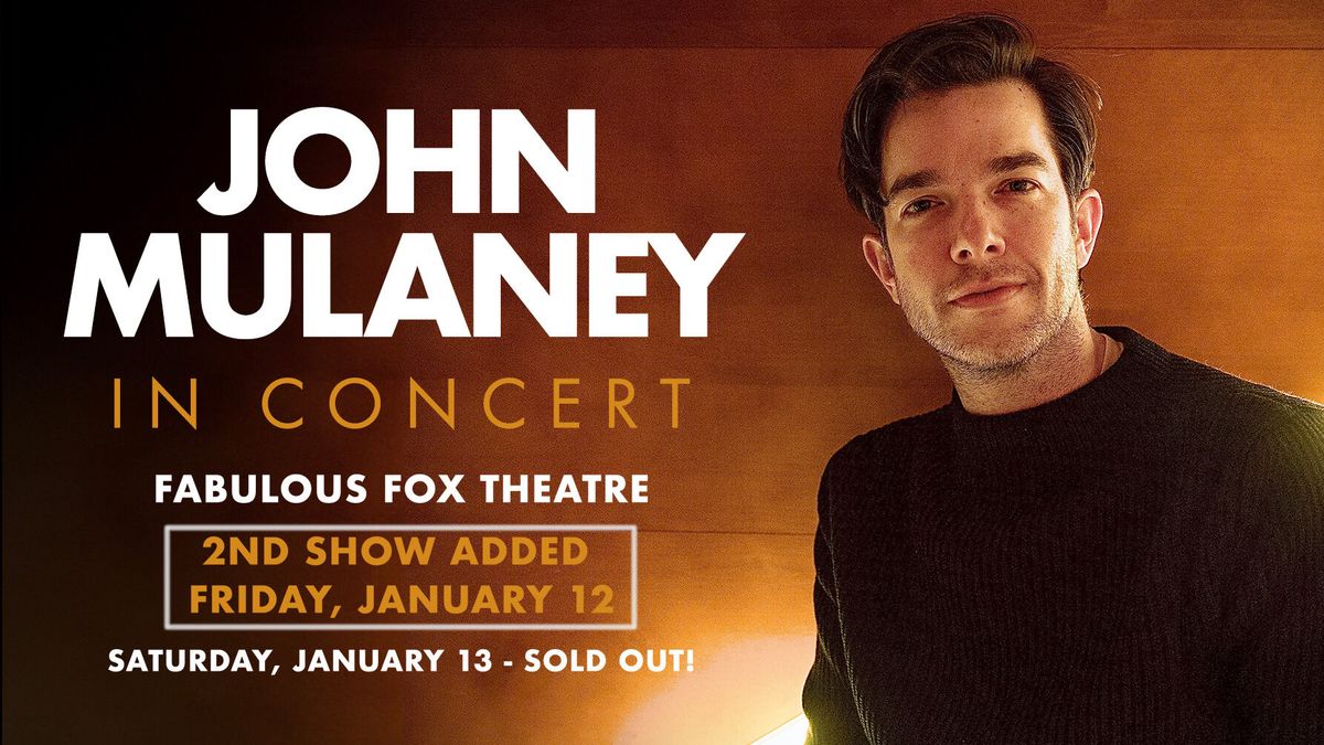 John Mulaney at Grand Casino Hinckley Amphitheatre, 18 July | Event in Hinckley | AllEvents