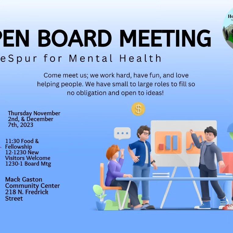 Open Board Meeting, Mack Gaston Community Center, Dalton, December 7