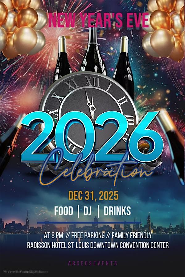 New Year Party at Raddison Hotel, St Louis, 31 December | Event in St. Louis | AllEvents
