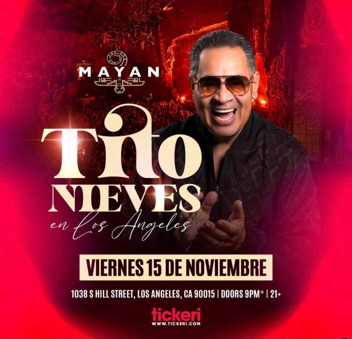 Tito Nieves at Hard Rock Live - Orlando, 3 October | Event in Orlando | AllEvents