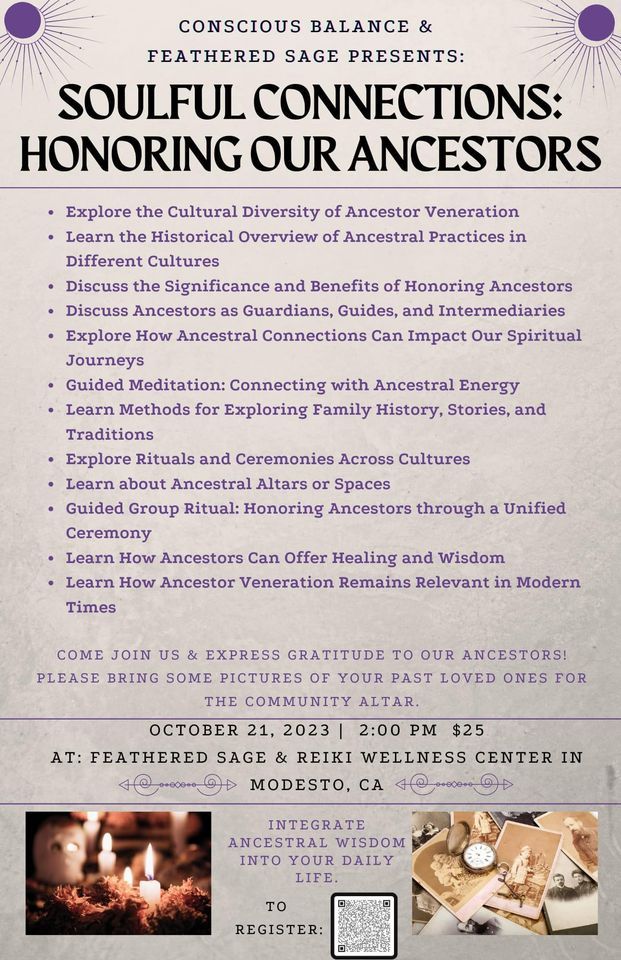 Honoring our Ancestors with Jenn & Sherie, Feathered Sage Reiki