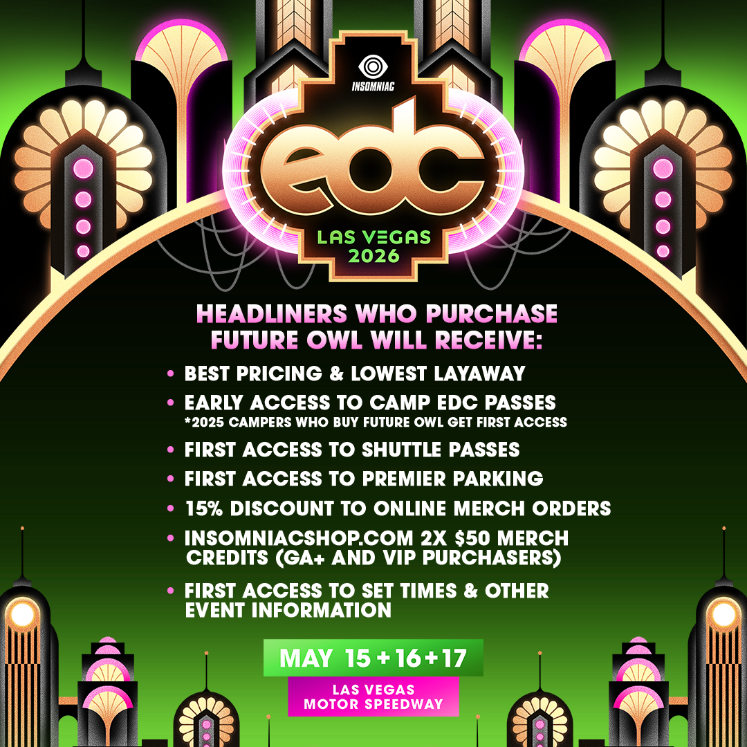 2026 Electric Daisy Carnival - Sunday at Las Vegas Motor Speedway, 17 May | Event in Las Vegas | AllEvents