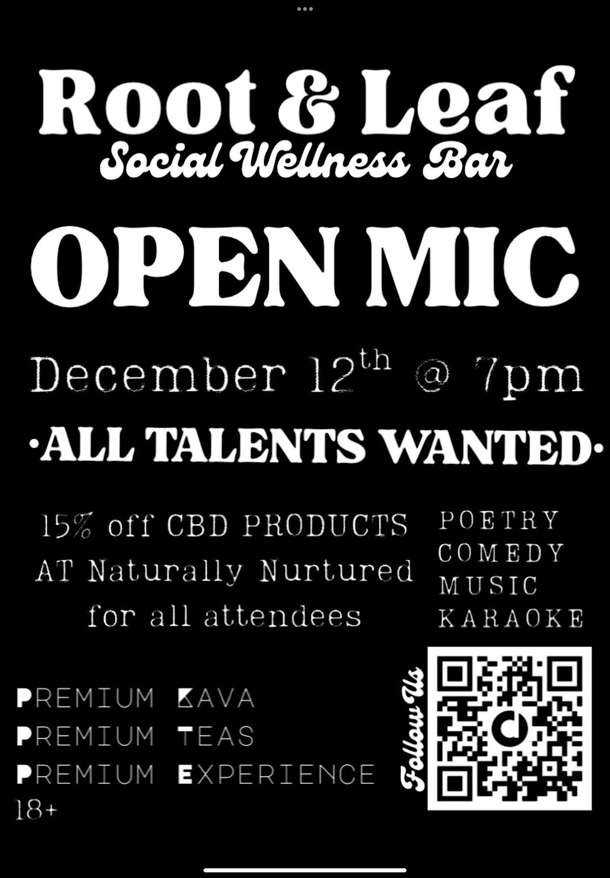 Friday Open Mic Night, 12 December | Event in Henderson | AllEvents