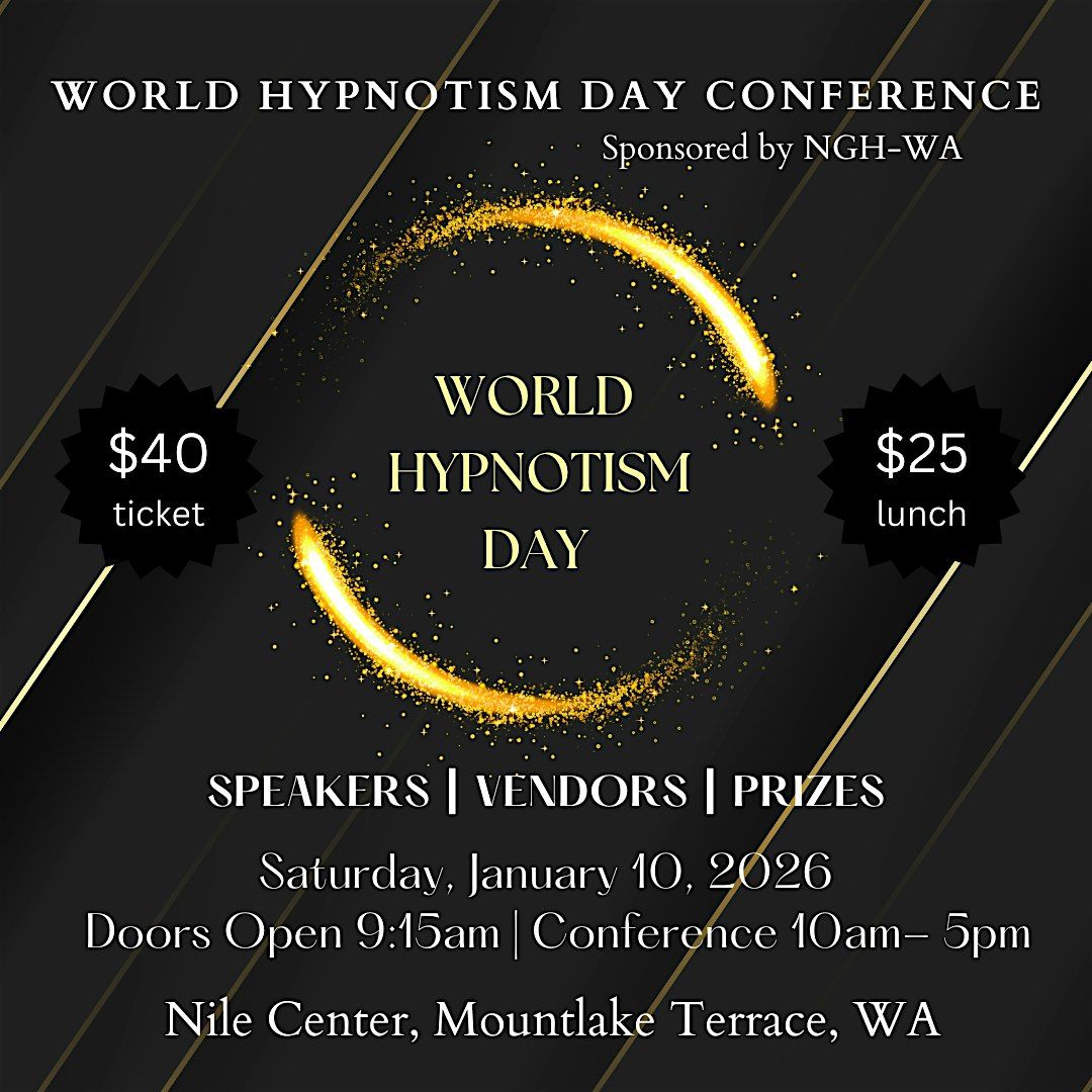 World Hypnotism Day, 10 January | Event in Mountlake Terrace | AllEvents