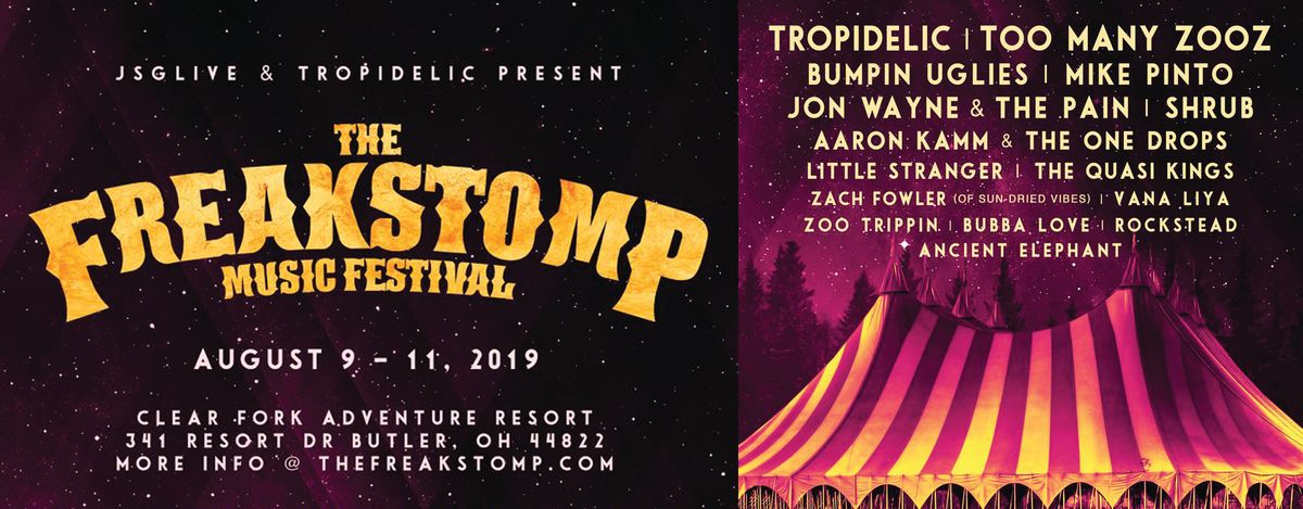 Tropidelic with The Quasi Kings and Shrub, 1 January | Event in Columbus | AllEvents