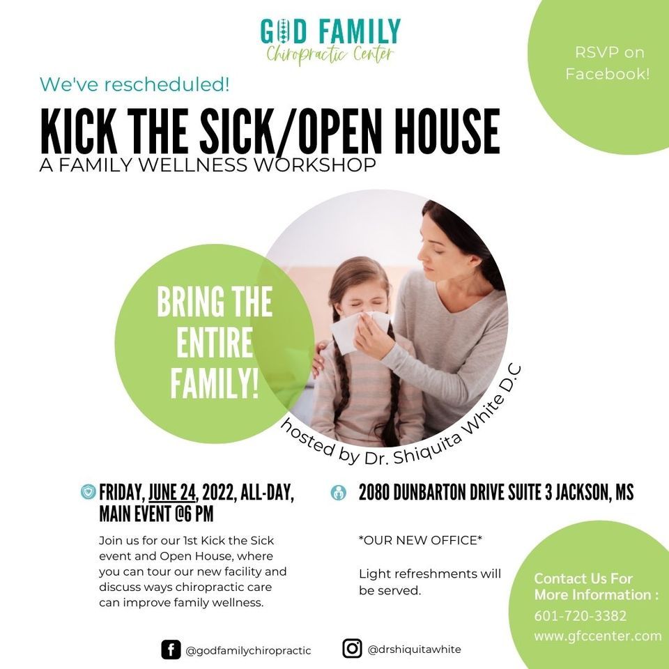 Kick the Sick Event & Open House, 2080 Dunbarton Drive Suite 3 Jackson