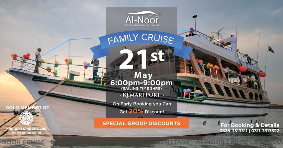 Family Dinner Cruise , Karachi Kemari Port KKP, 21 May 2023