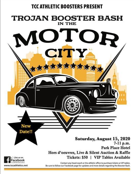 Trojan Booster Bash in the Motor City - New Date!, Park Place Hotel and Trojan Booster Bash in the Motor City - New Date!, Park Place Hotel and