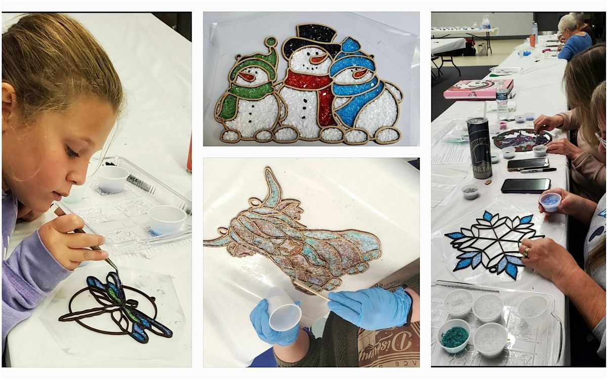 Crushed  Glass  Resin Sun Catcher Workshop, 14 December | Event in Cedar Springs | AllEvents