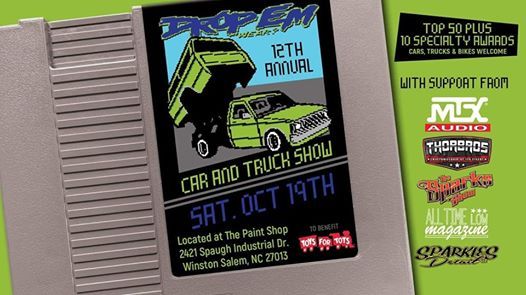 Drop Em Wears 12th Annual Truck Bike Car Show At The