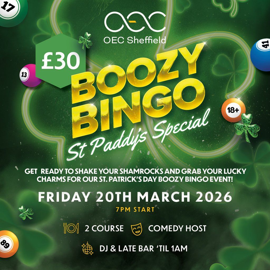 Boozy Bingo, 20 March | Event in Sheffield | AllEvents