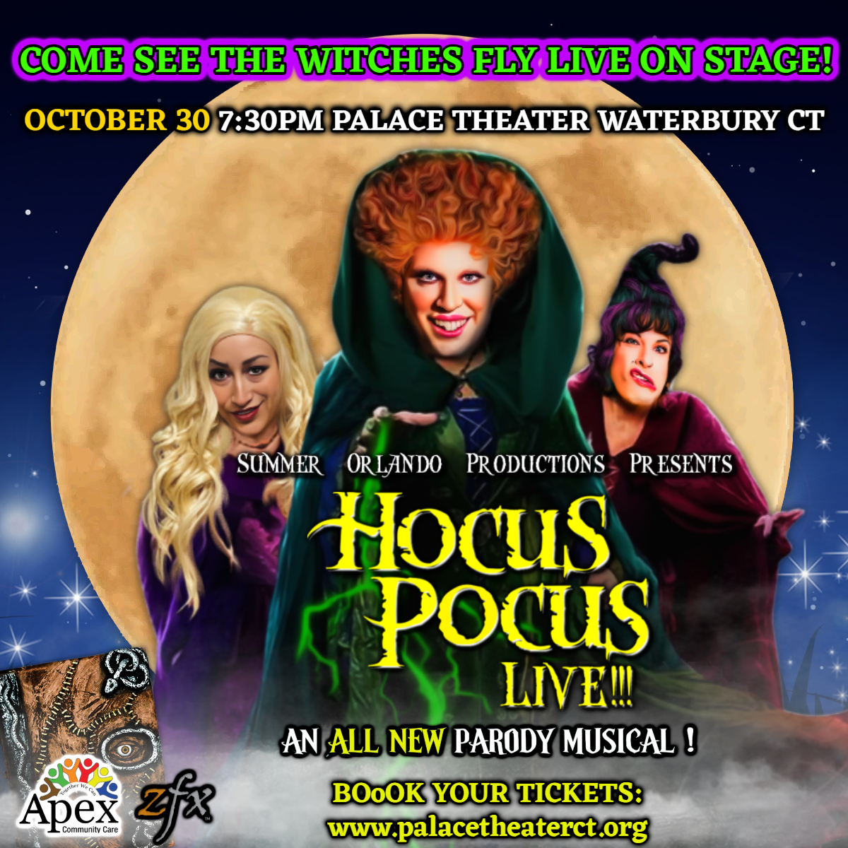 Hocus Pocus Live at Palace Theater Waterbury, 30 October | Event in Waterbury | AllEvents