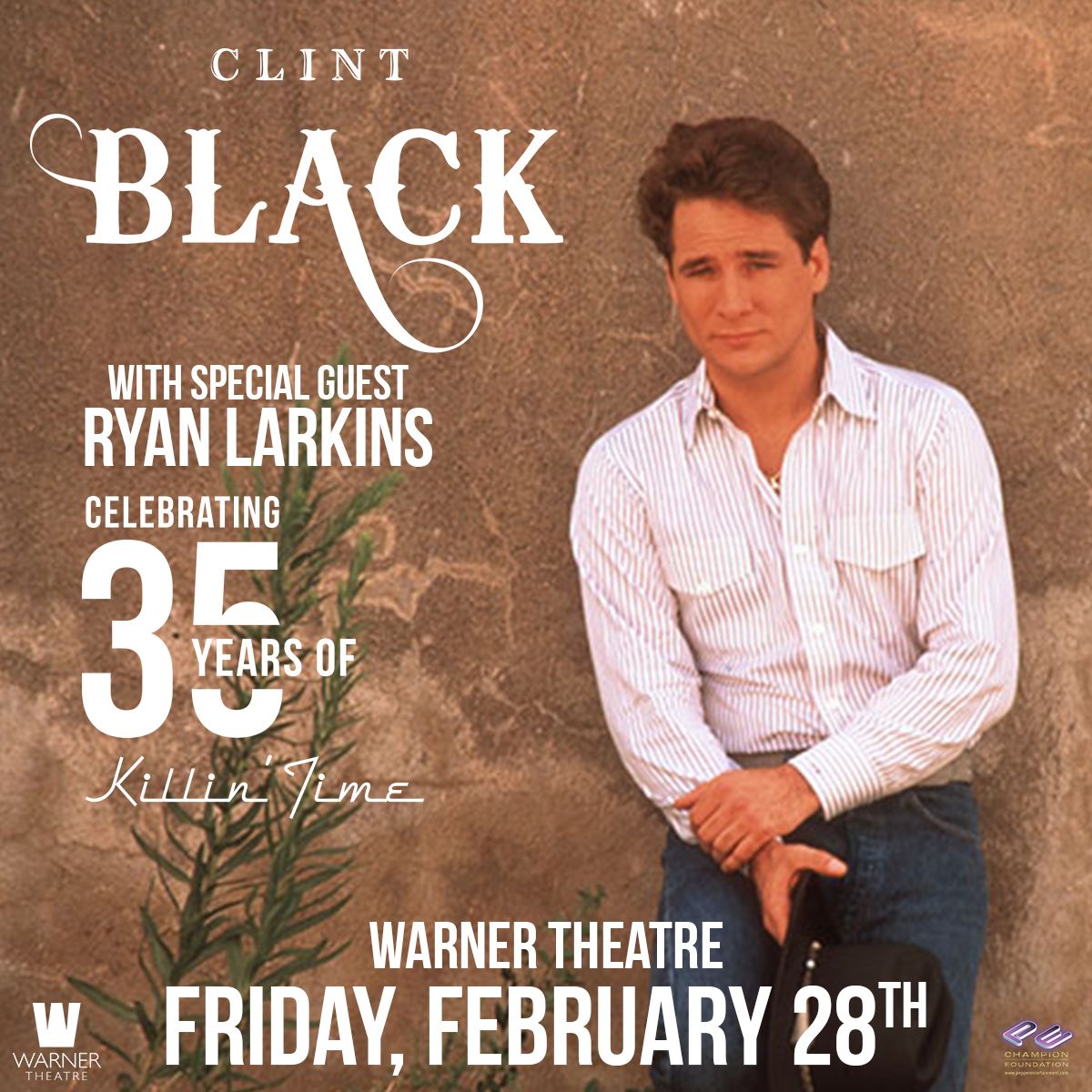 Clint Black at Santander Performing Arts Center, 24 April | Event in Reading | AllEvents