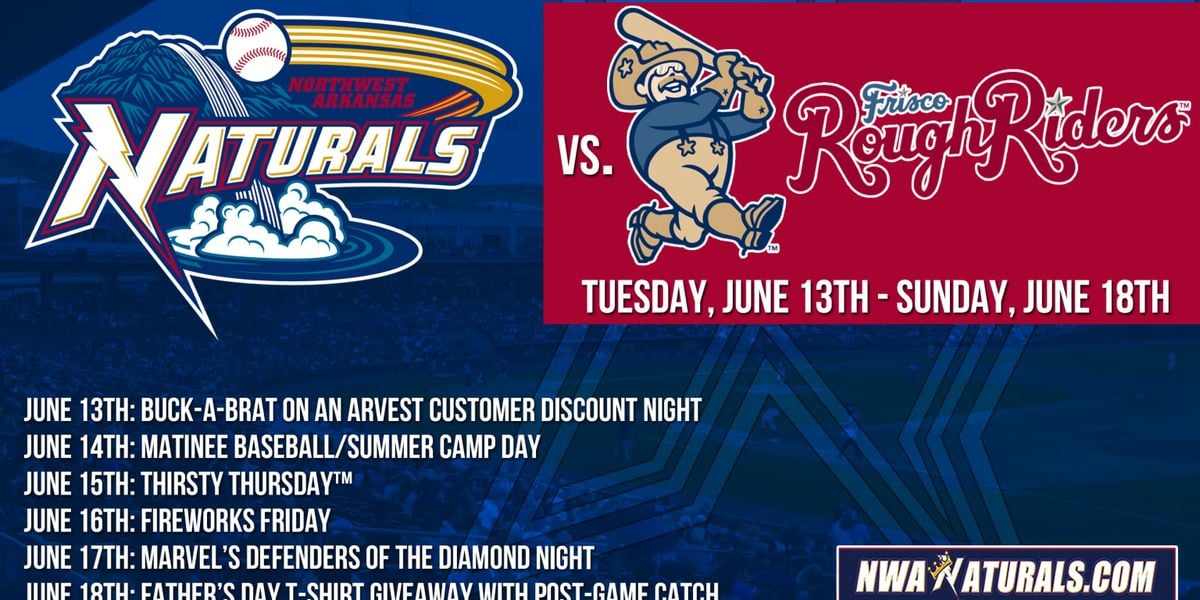 Northwest Arkansas Naturals vs. Frisco RoughRiders, 24 August | Event in Springdale | AllEvents