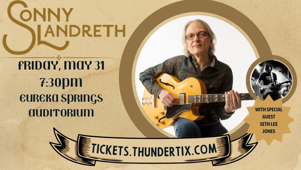Sonny Landreth at Evanston SPACE, 14 July | Event in Evanston | AllEvents
