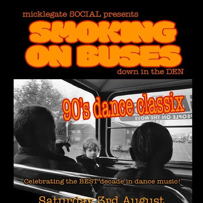 Smoking on Buses logo